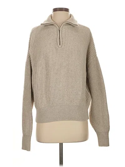 Pre-owned Lovers & Friends Pullover Sweater In Tan