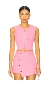Lovers & Friends Quinn Top In Pink