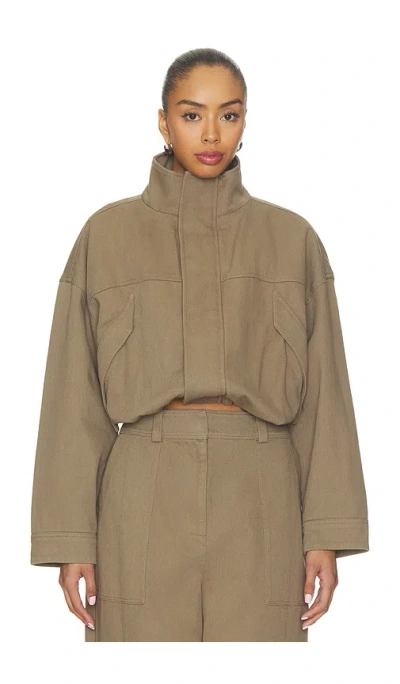 Lovers & Friends Rahul Canvas Jacket In Brown
