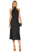 Lovers & Friends Raya Midi Dress In Black