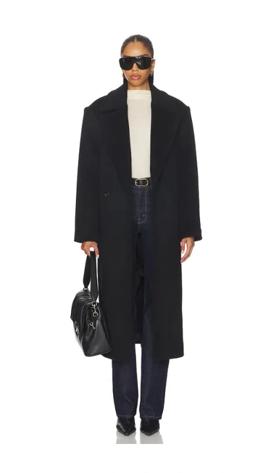 Lovers & Friends Reign Coat In Black
