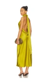 Lovers & Friends Reina Maxi Dress In Green