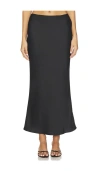 Lovers & Friends Reina Maxi Skirt In Black