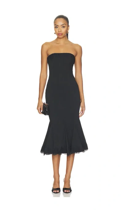 Lovers & Friends Renet Midi Dress In Black