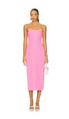 Lovers & Friends Renn Midi Dress In Pink