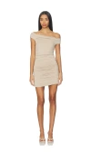 Lovers & Friends Rhea Mini Dress In Neutral