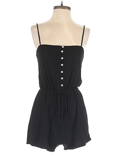 Pre-owned Lovers & Friends Romper In Black