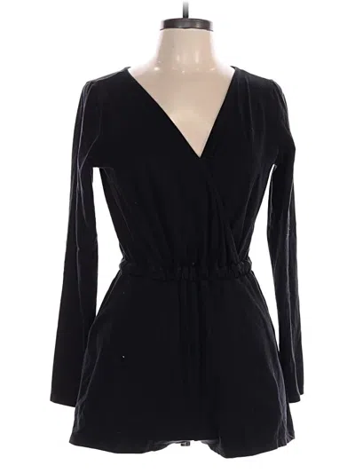 Pre-owned Lovers & Friends Romper In Black