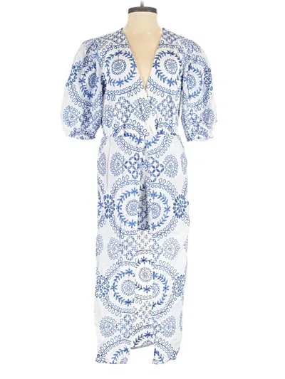 Pre-owned Lovers & Friends Romper In Blue