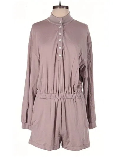Pre-owned Lovers & Friends Romper In Gray