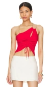 Lovers & Friends Rosalie Top In Red