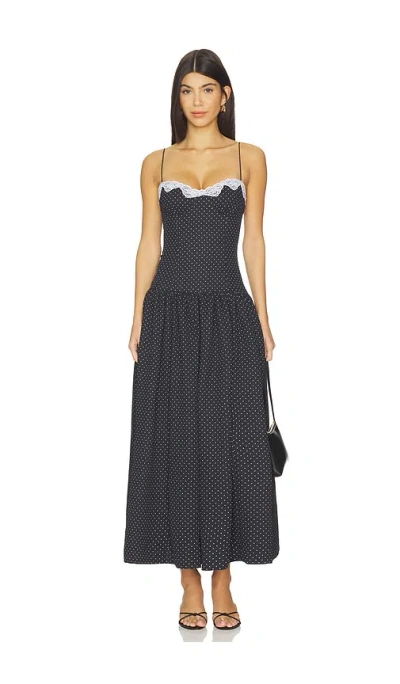 Lovers & Friends Rosemary Maxi Dress In Black
