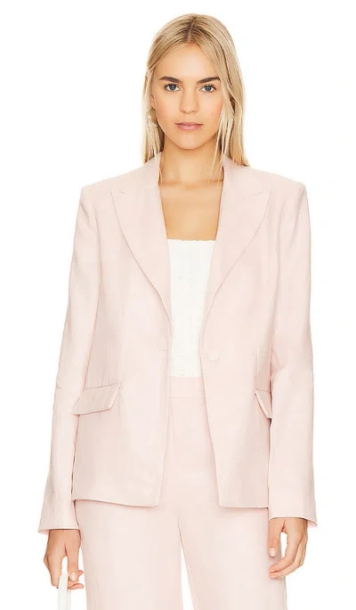 Lovers & Friends Roxanne Blazer In Blush