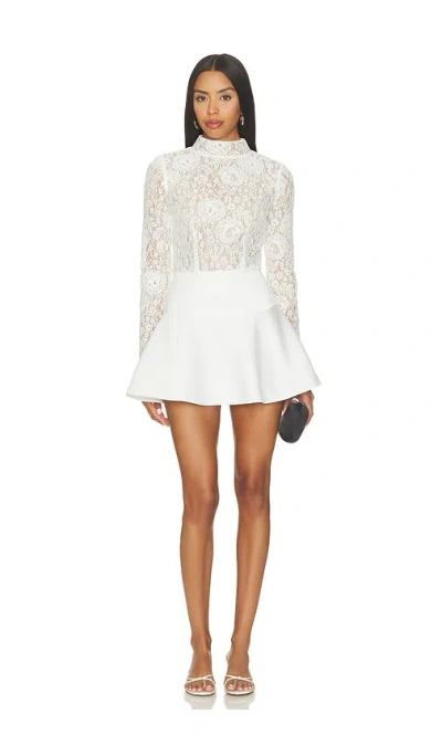 Lovers & Friends Sadie Mini Dress In White