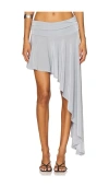 Lovers & Friends Salma Midi Skirt In Gray