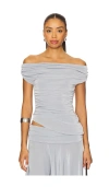 Lovers & Friends Salma Top In Gray