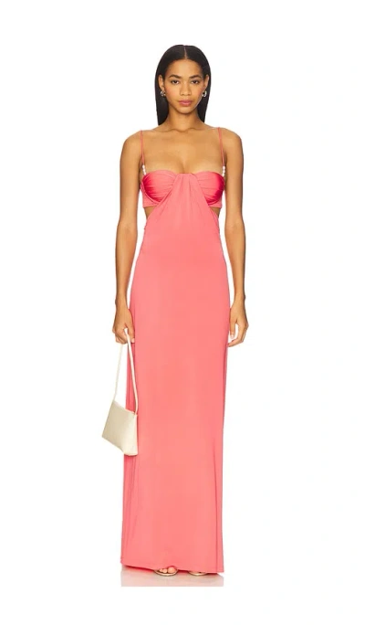 Lovers & Friends Samantha Gown In Pink