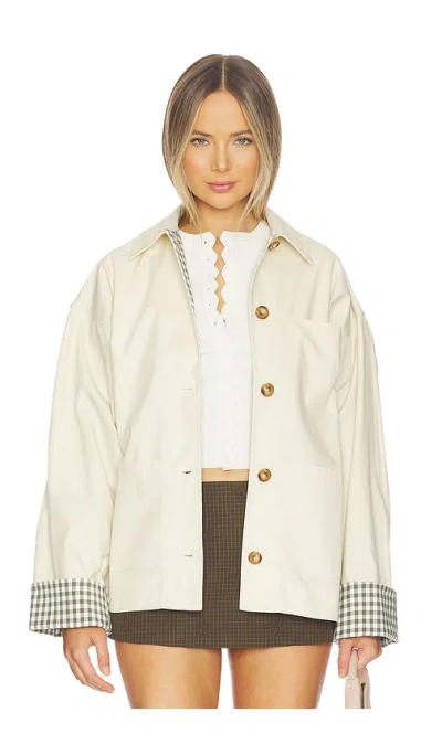 Lovers & Friends Sara Jacket In Sand