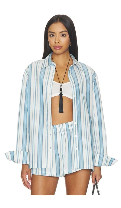 Lovers & Friends Saylor Top In Blue