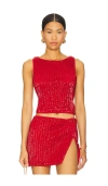 Lovers & Friends Selma トップ In Red