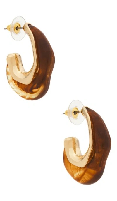 Lovers & Friends Seren Earrings In Gold