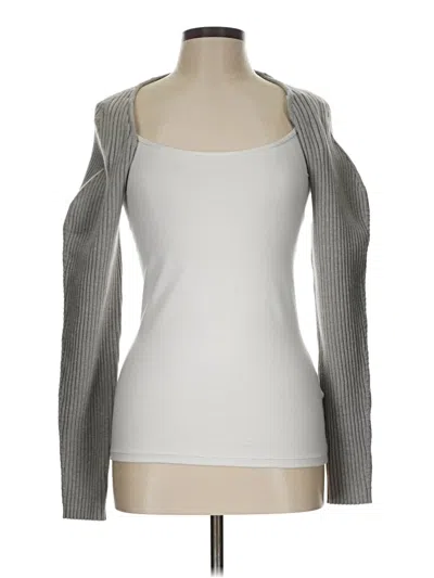 Pre-owned Lovers & Friends Shrug In Silver