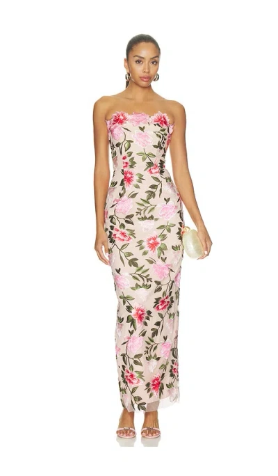 Lovers & Friends Simona Maxi Dress In Pink