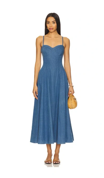 Lovers & Friends Simone Midi Dress In Multi