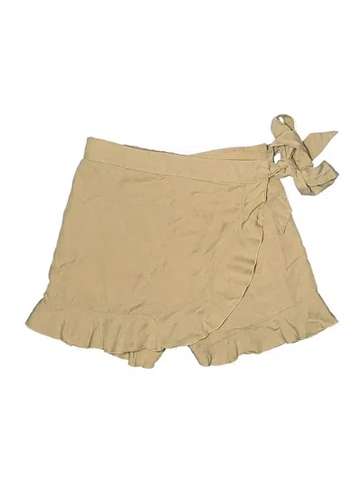 Pre-owned Lovers & Friends Skort In Brown