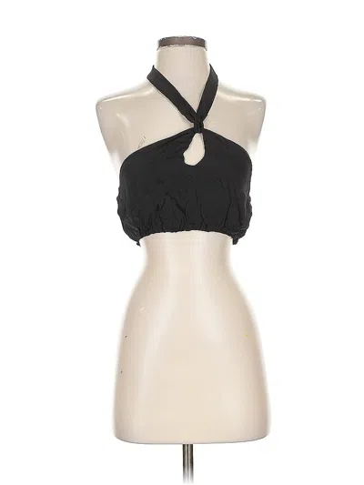Pre-owned Lovers & Friends Sleeveless Blouse In Black