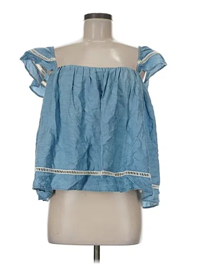 Lovers & Friends Sleeveless Blouse In Blue