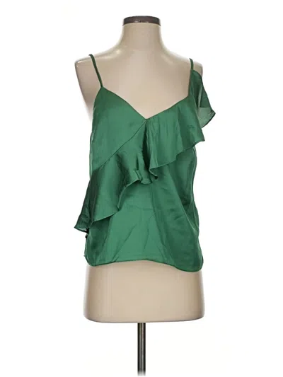 Pre-owned Lovers & Friends Sleeveless Blouse In Green