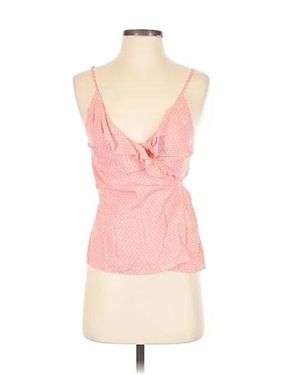 Pre-owned Lovers & Friends Sleeveless Blouse In Pink