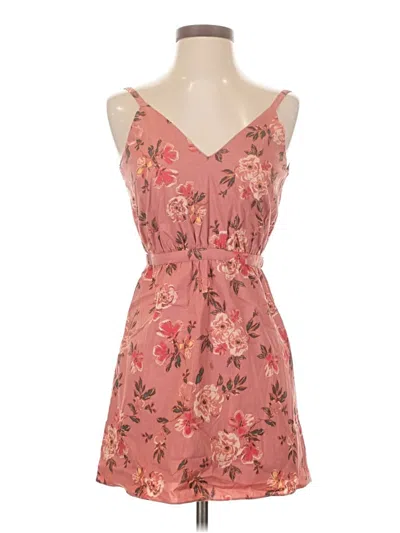 Pre-owned Lovers & Friends Sleeveless Top Pink Sweetheart Neckline Tops