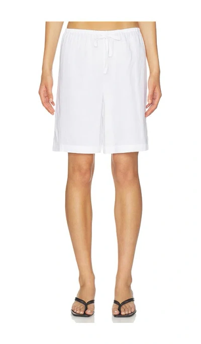 Lovers & Friends Sloan Short In White