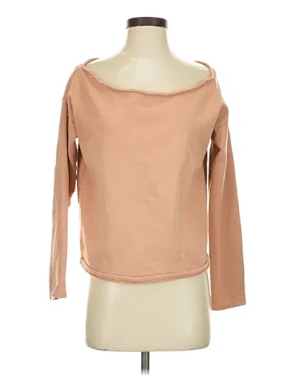 Pre-owned Lovers & Friends Sweatshirt In Brown