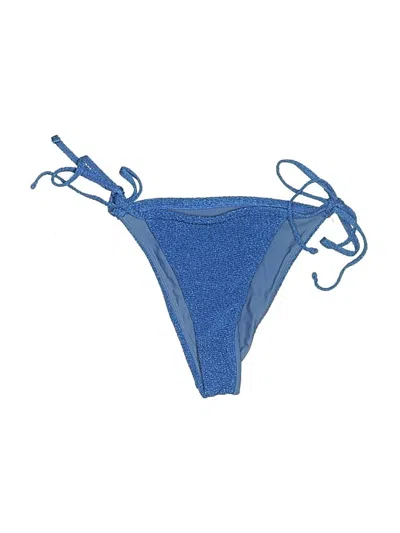 Pre-owned Lovers & Friends Swimsuit Bottoms In Blue