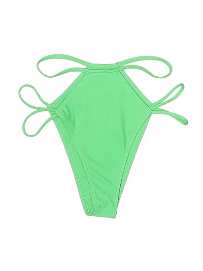 Pre-owned Lovers & Friends Swimsuit Bottoms In Green