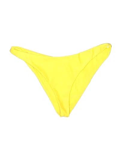 Pre-owned Lovers & Friends Swimsuit Bottoms In Yellow