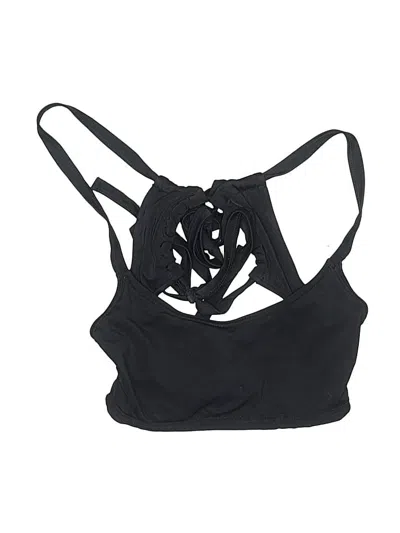 Pre-owned Lovers & Friends Swimsuit Top Black Swimwear