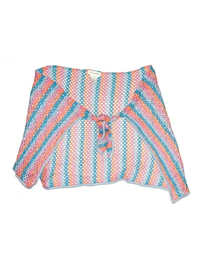 Pre-owned Lovers & Friends Swimsuit Top Pink Swimwear