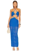 Lovers & Friends Tabea Maxi Dress In Cobalt Blue