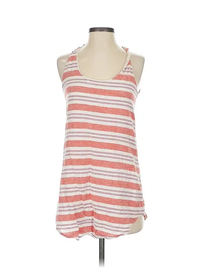 Pre-owned Lovers & Friends Tank Top Red Halter Neckline Tops