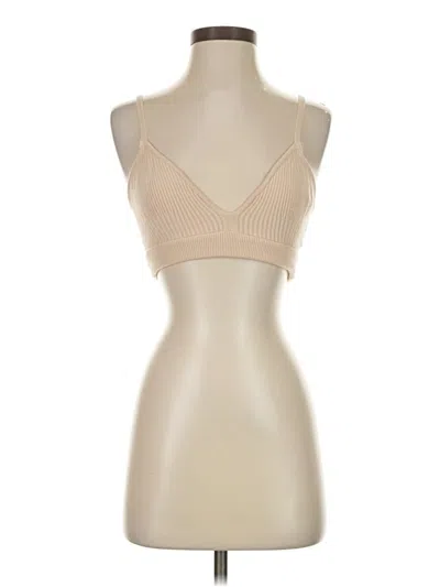 Lovers & Friends Tank Top Tan Halter Neckline Tops In Brown