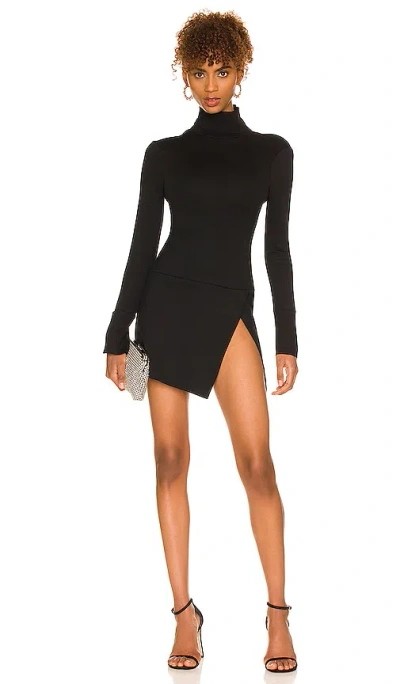 Lovers & Friends Tati Turtleneck Dress In Black