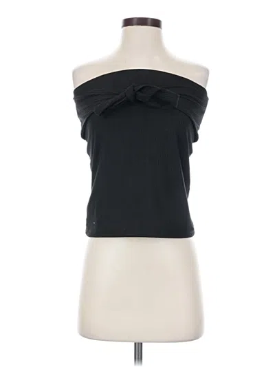 Pre-owned Lovers & Friends Tube Top Black Strapless Neckline Tops