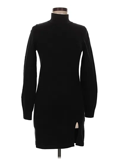 Pre-owned Lovers & Friends Turtleneck Sweater In Black