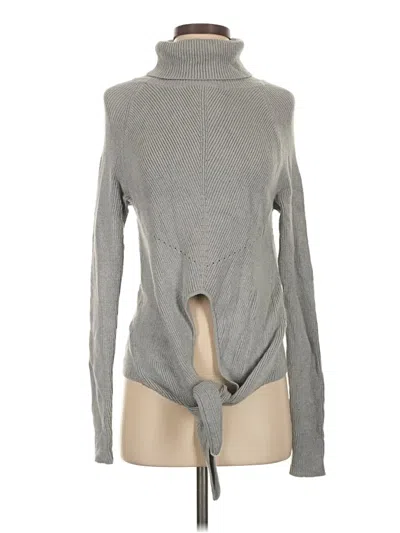 Pre-owned Lovers & Friends Turtleneck Sweater In Gray