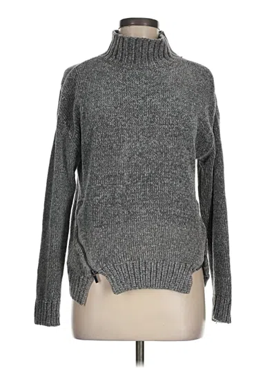Pre-owned Lovers & Friends Turtleneck Sweater In Gray