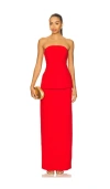 Lovers & Friends Violette Gown In Gold